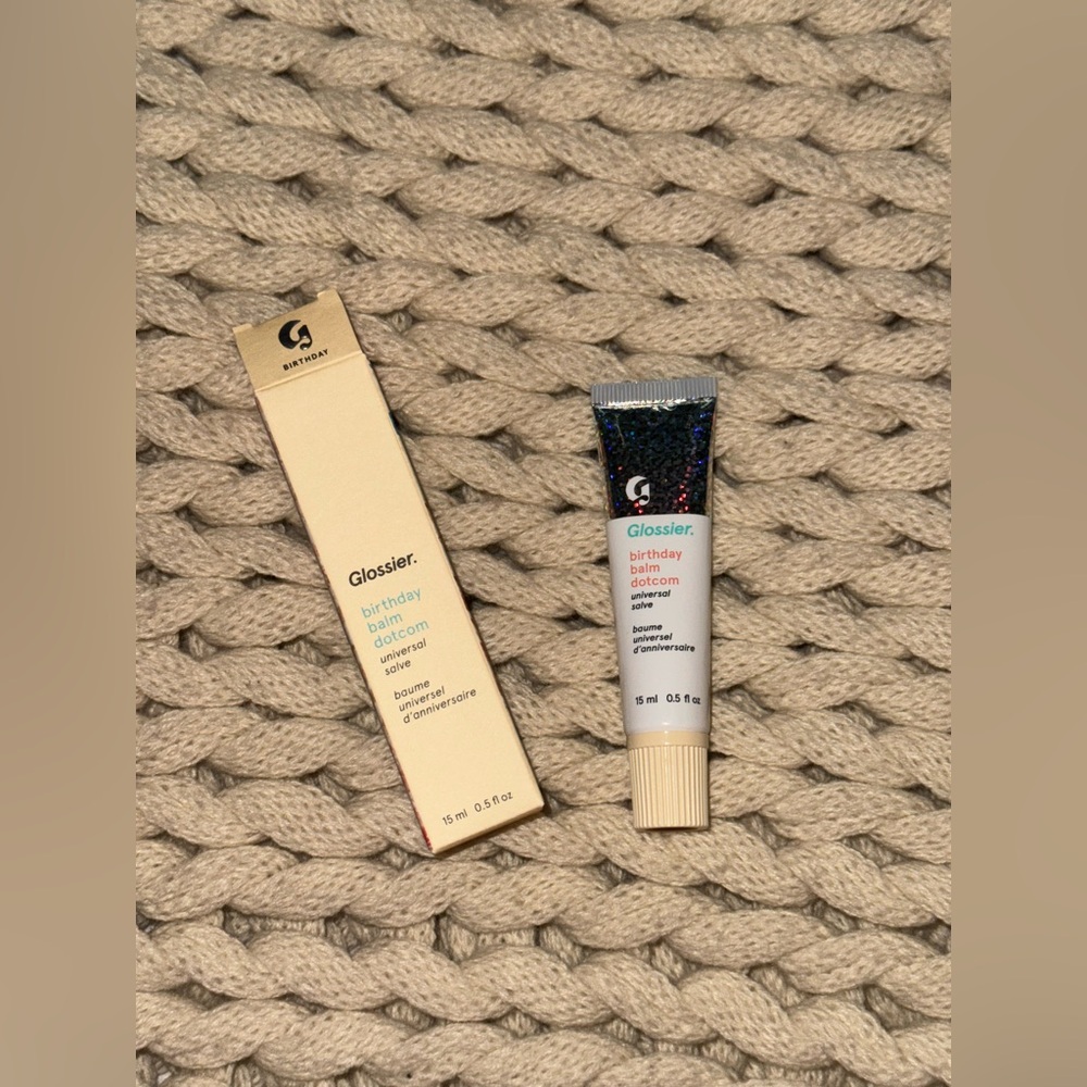 “Birthday” Balm Dotcom Lip Balm and Skin Salve — Glossier - Picture 2 of 8